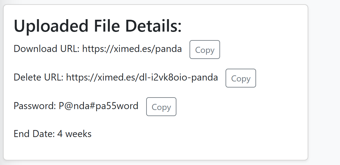 Uploaded File Details Uploaded File Details